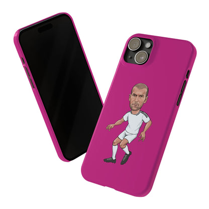 Zinedine Zidane - Real Madrid - Phone Case