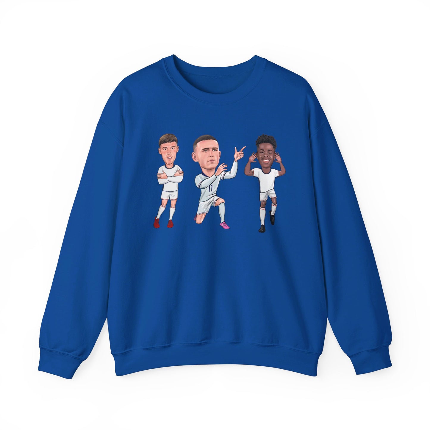 Cole Palmer, Phil Foden & Bukayo Saka  - England - Sweatshirt