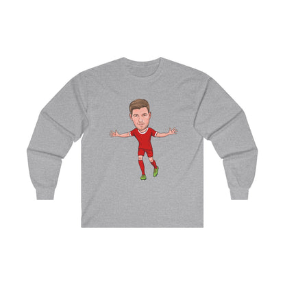 Steven Gerrard - Liverpool - Long Sleeve T-Shirt