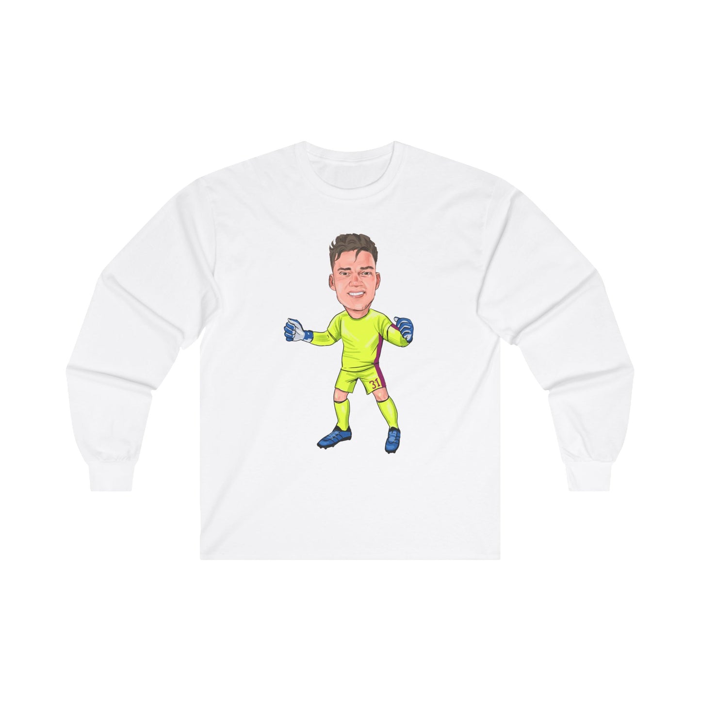 Ederson - Manchester City - Long Sleeve T-Shirt