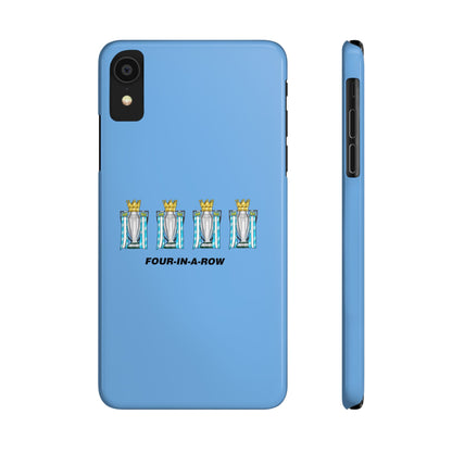 Manchester City - Four In A Row - Phone Case