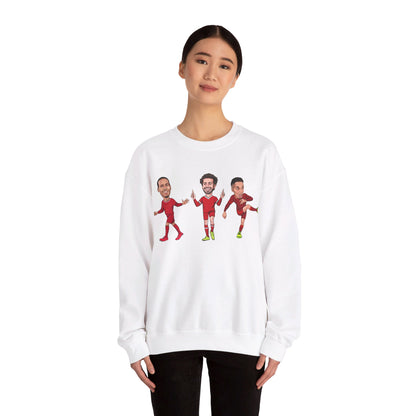 Virgil Van Dijk - Mo Salah - Trent Alexander-Arnold - Liverpool - Sweatshirt