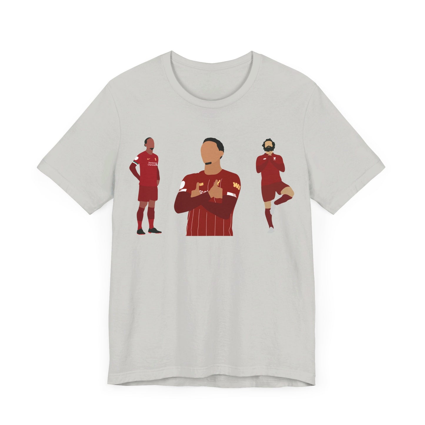 Virgil Van Dijk - Trent Alexander-Arnold - Mo Salah  - Liverpool - T-Shirt