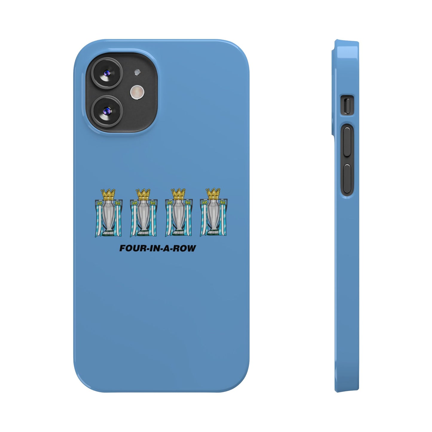 Manchester City - Four In A Row - Phone Case