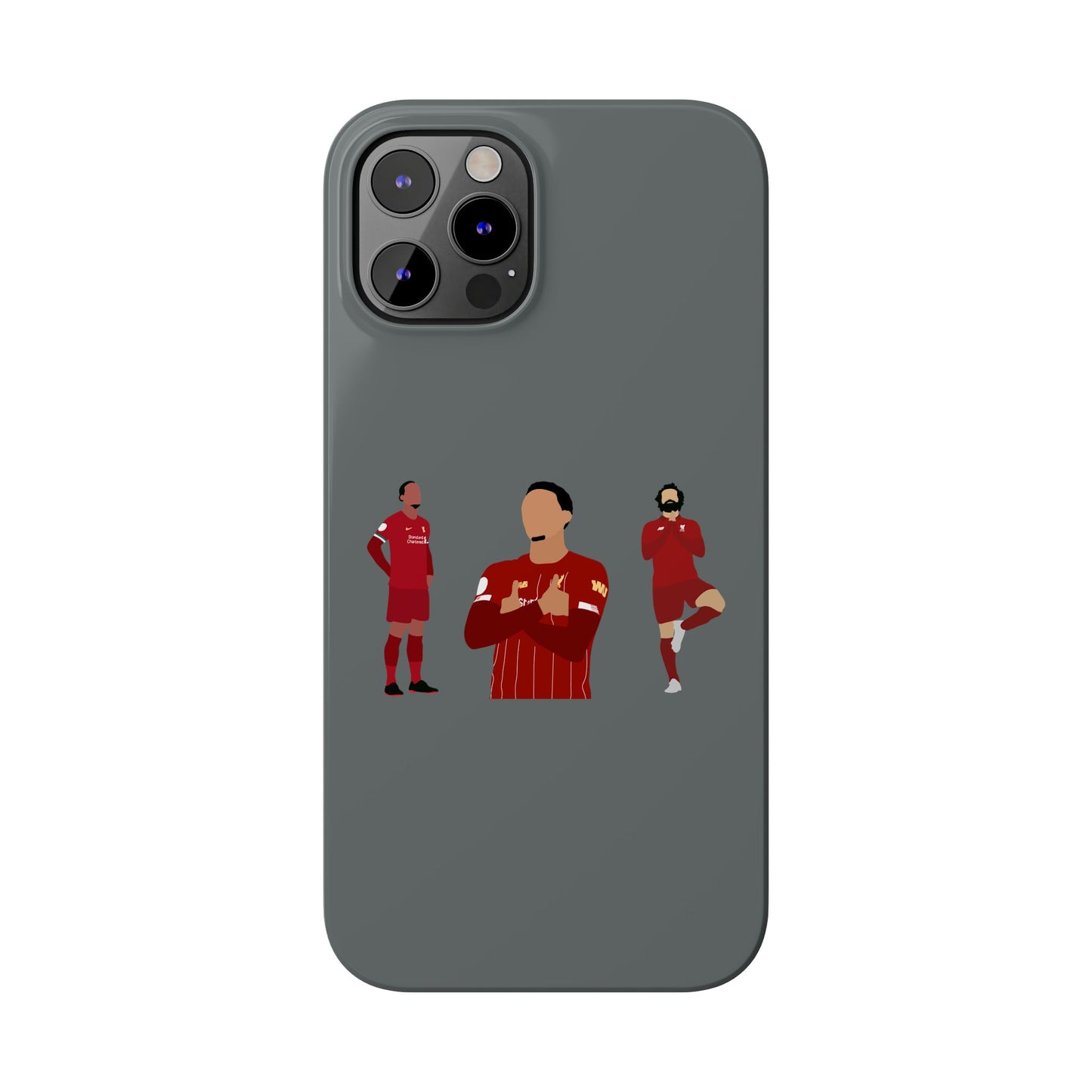 Virgil Van Dijk - Trent Alexander-Arnold - Mo Salah - Liverpool - Phone Case