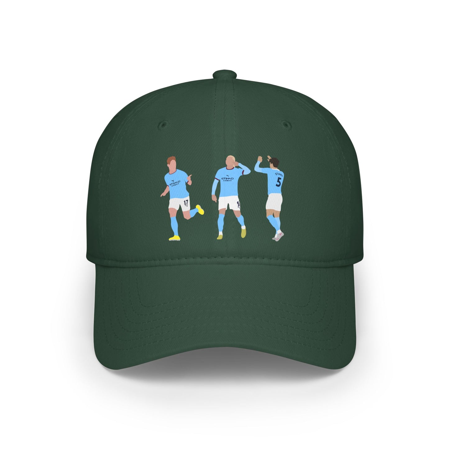 De Bruyne, Haaland & Stones - Manchester City - Baseball Cap