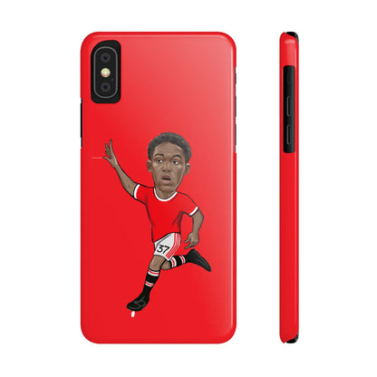 Kobbie Mainoo - Manchester United - Phone Case