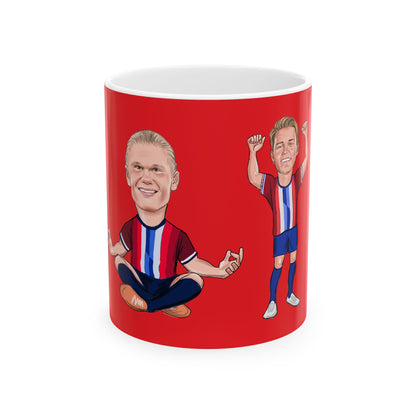 Erling Haaland & Martin Odegaard - Norway - Mug