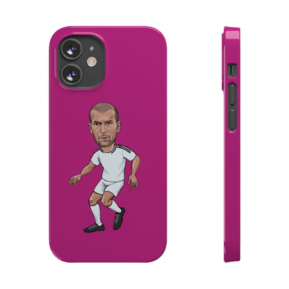 Zinedine Zidane - Real Madrid - Phone Case